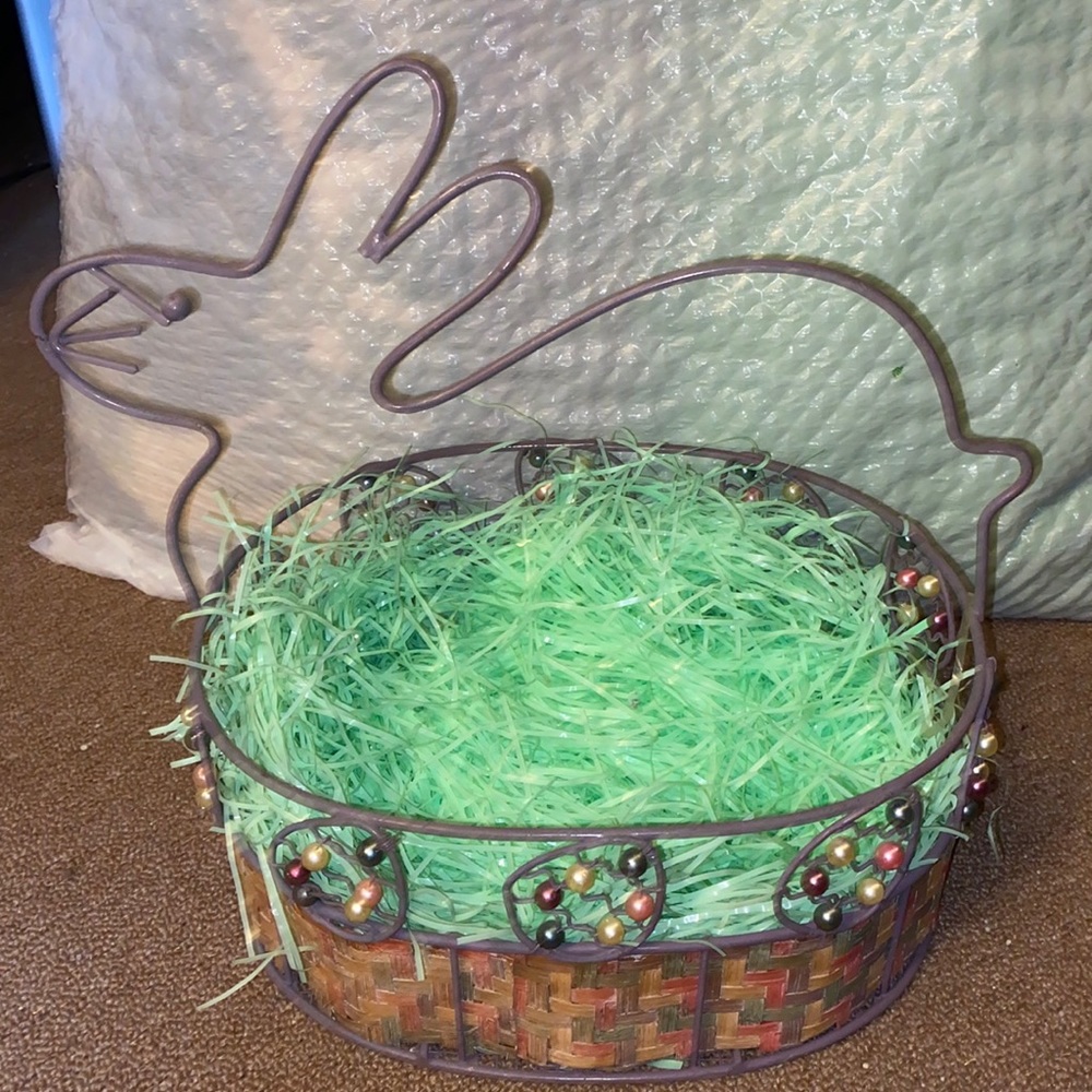 Rabbit shaped Easter basket